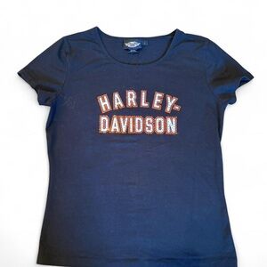 Harley-Davidson Black Tee with Iconic Logo